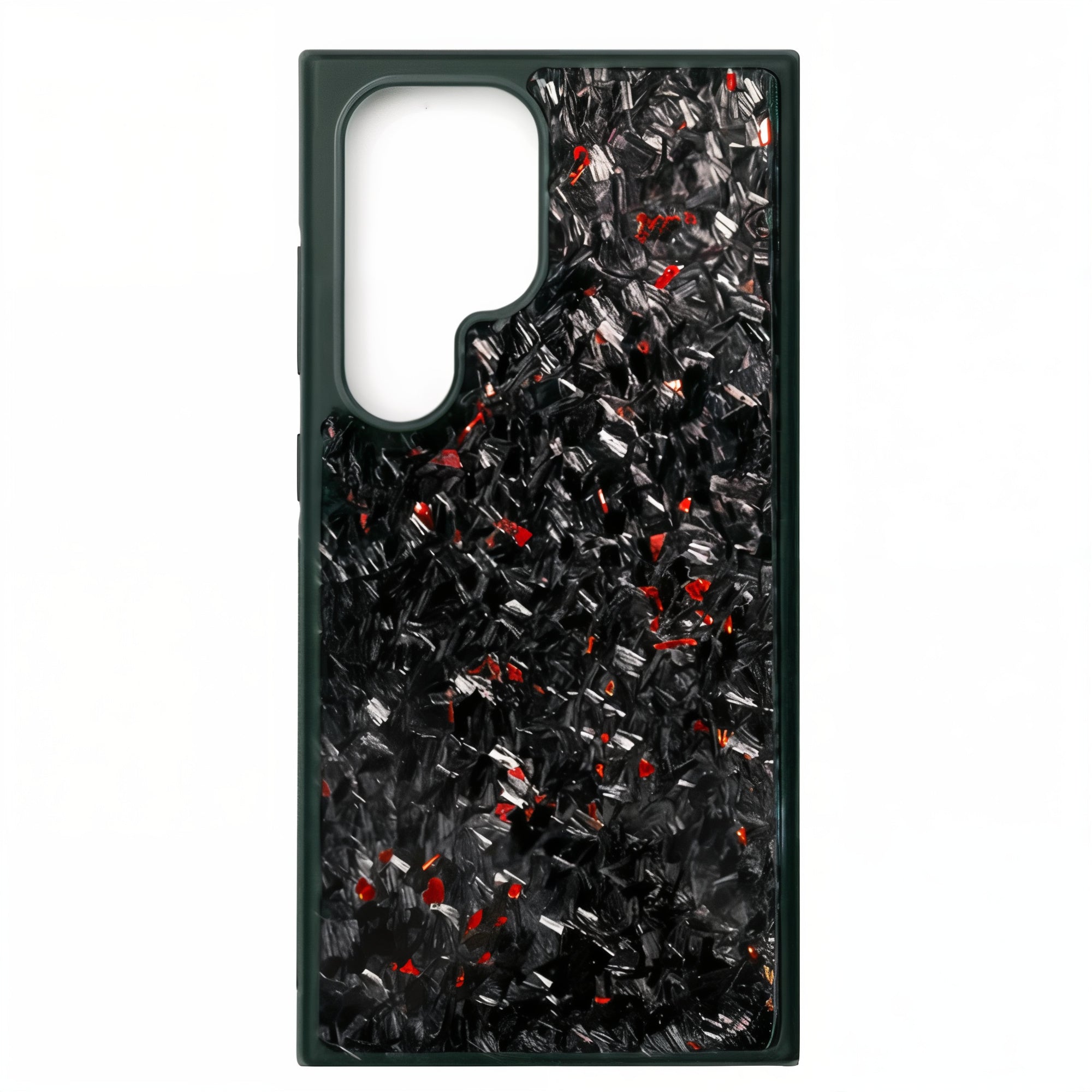 Ruby Red | Forged Carbon Fiber | Samsung Case | AeroFused™ Series