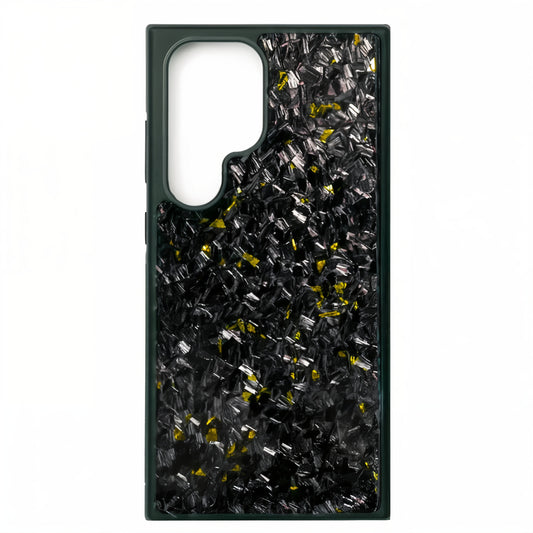 Gold | Forged Carbon Fiber | Samsung Case | AeroFused™ Series