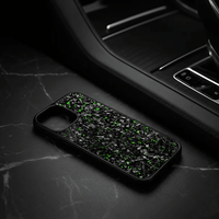 iPhone AeroFused™ Emerald Aero Carbon Fiber