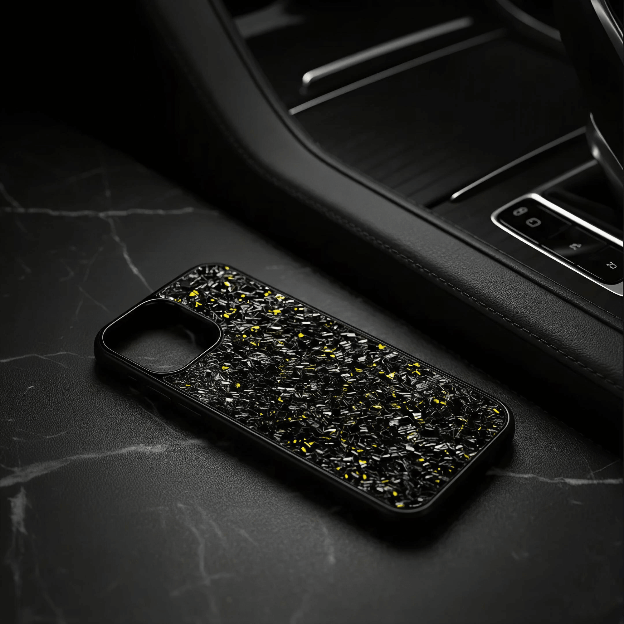 iPhone AeroFused™ Gold Aero Carbon Fiber