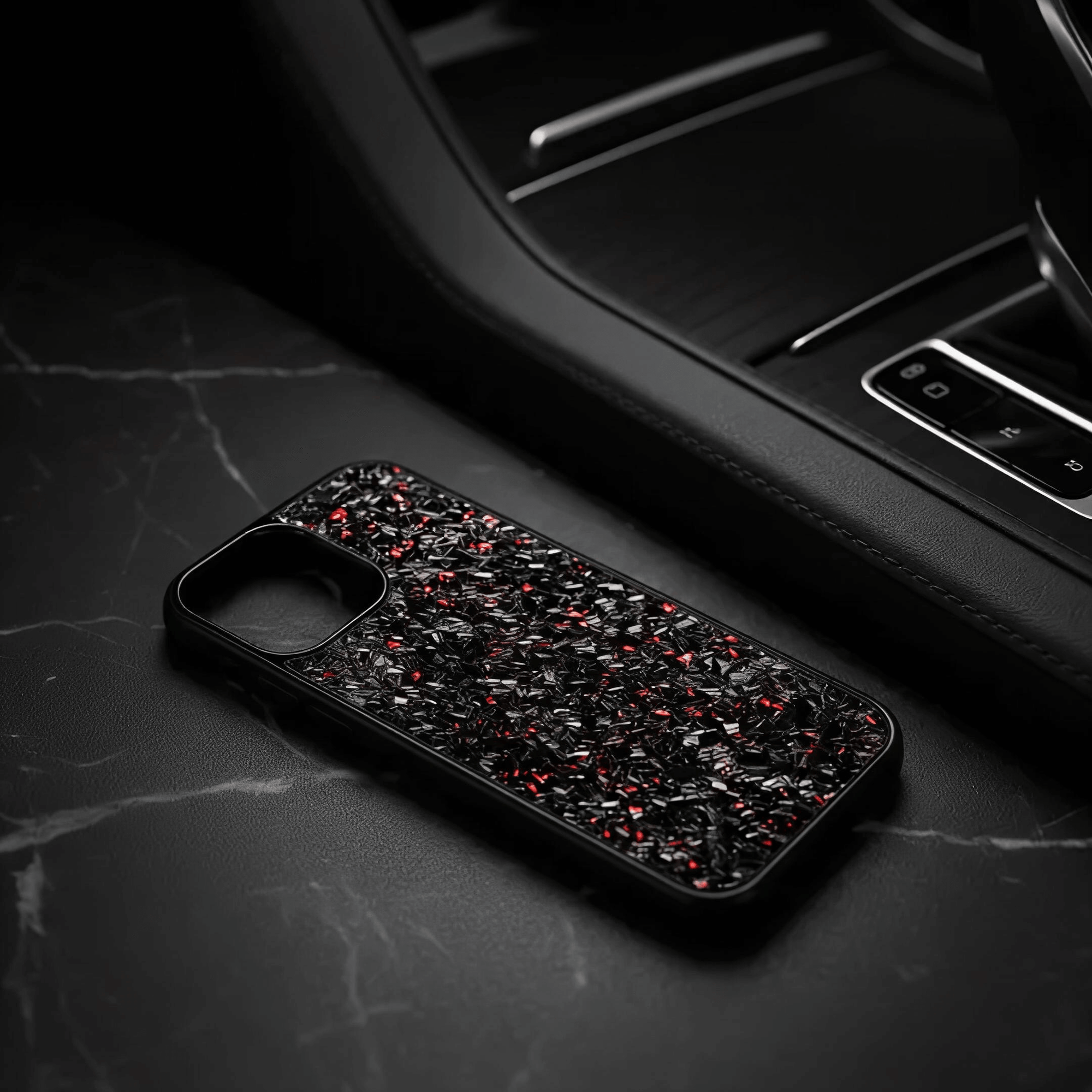 iPhone AeroFused™ Imperial Red Aero Carbon Fiber