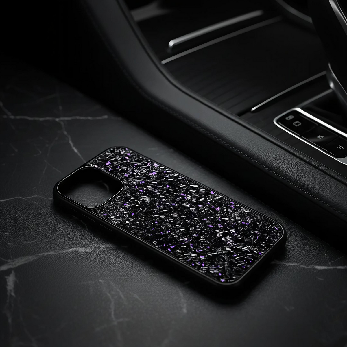 Amethyst Purple | Forged Carbon Fiber | iPhone Case
