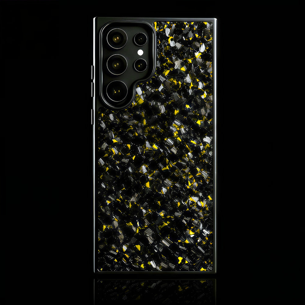 Gold | Forged Carbon Fiber | Samsung S Case