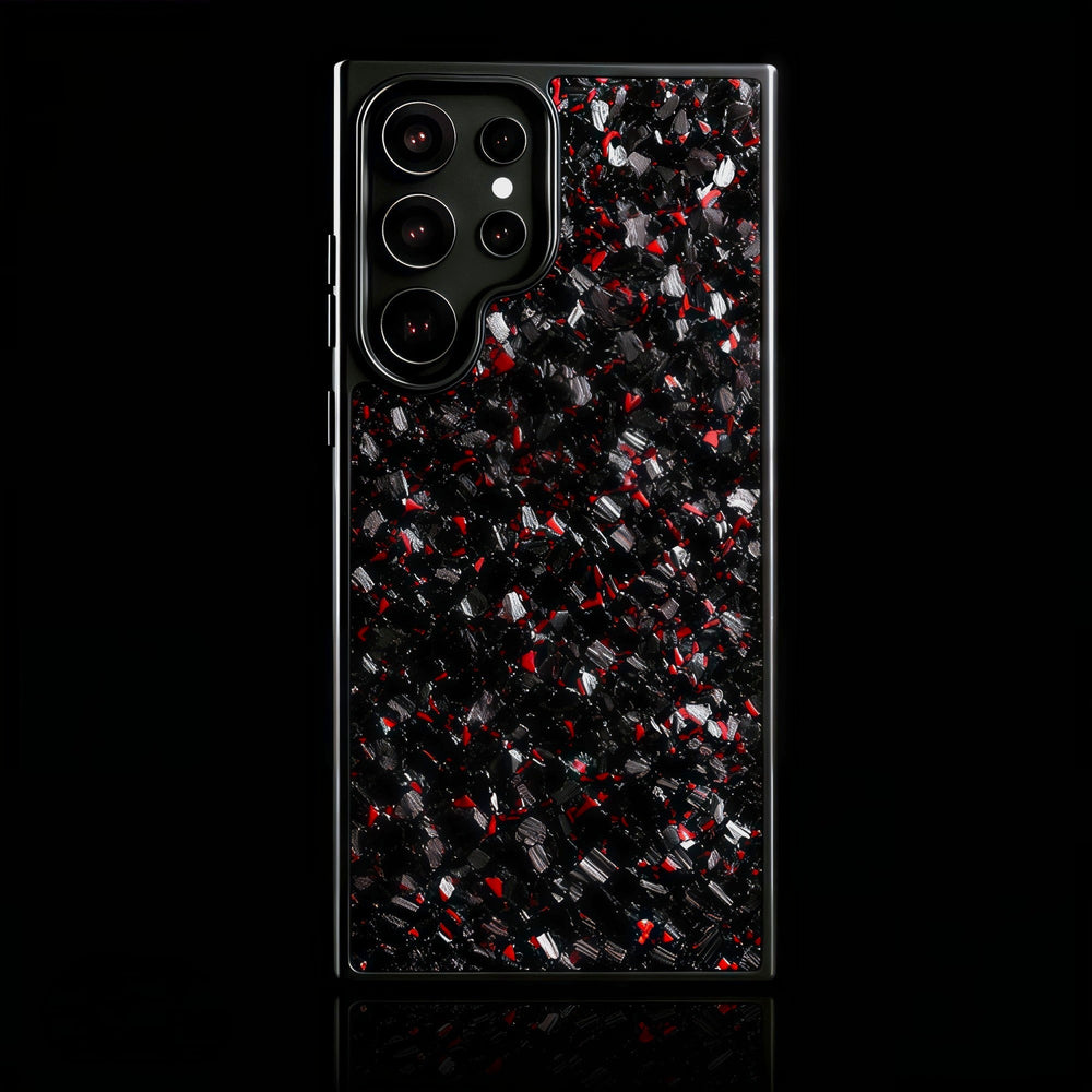Crimson | Forged Carbon Fiber | Samsung S Case